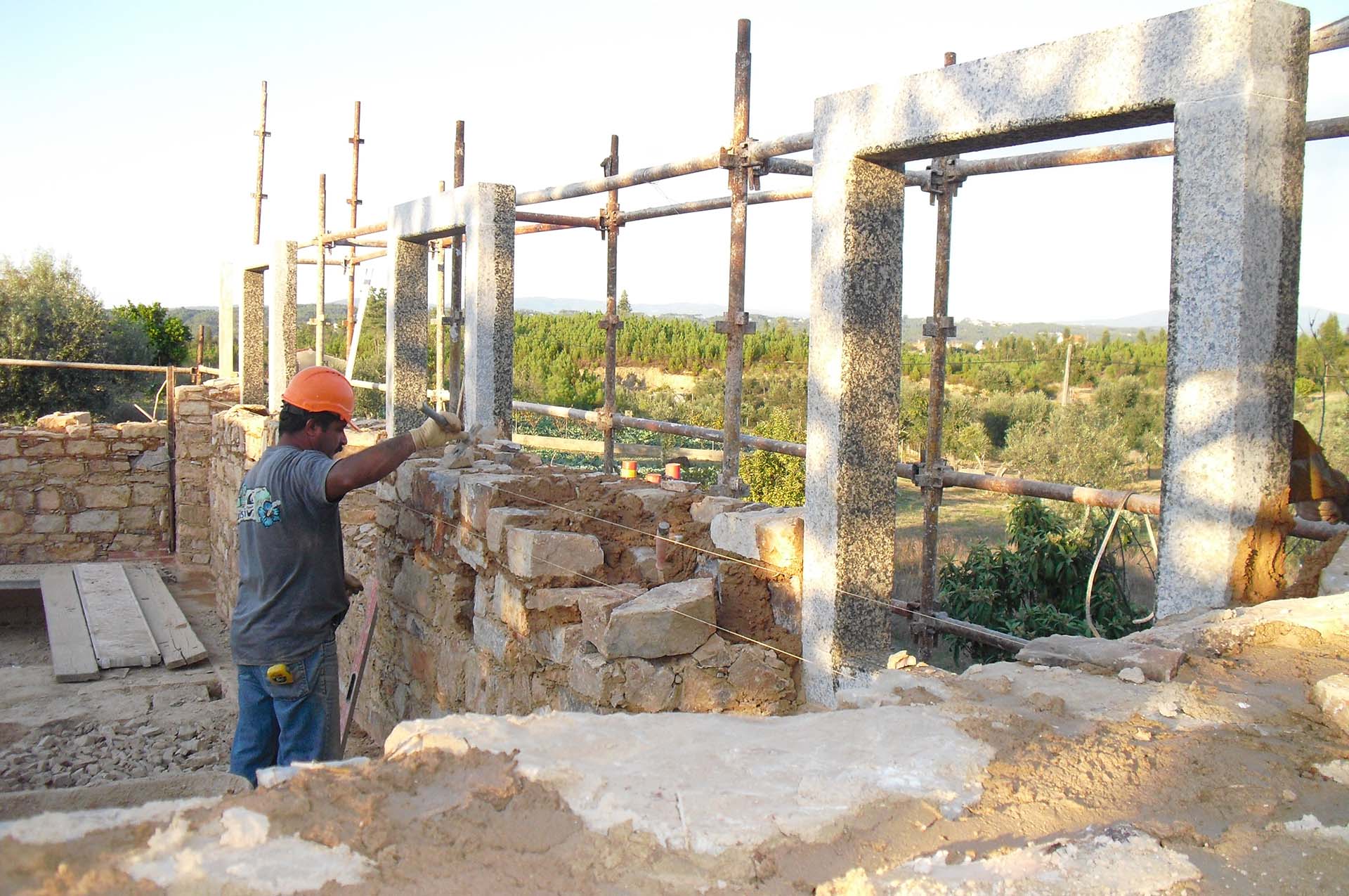 Exemplo De Alvenaria Em Pedra No Brasil Site De Engenharia